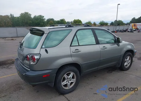 2001 Lexus Rx 300 z USA, uszkodzony, nr VIN JTJHF10U910166932